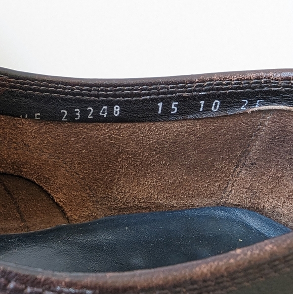 SALVATORE FERRAGAMO LEATHER MEN'S SHOES - Picture 12 of 14